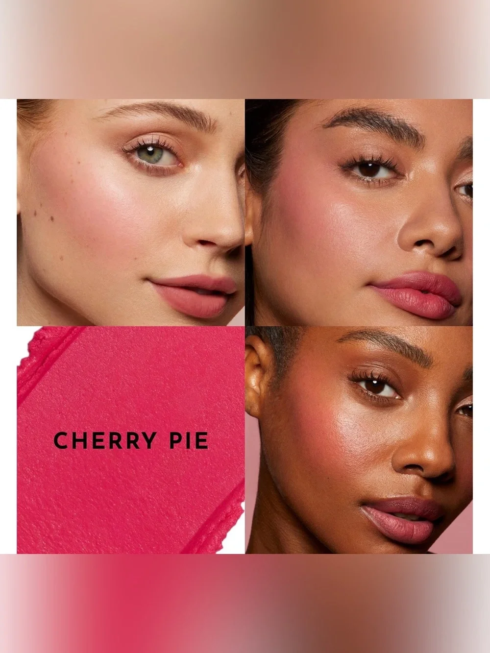LAWLESS Pinch My Cheeks Soft-Blur Cream Blush In CHERRY PIE, 0.18oz, BNIB, New